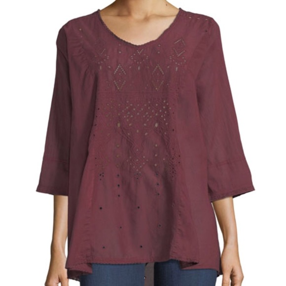 johnny was eyelet top